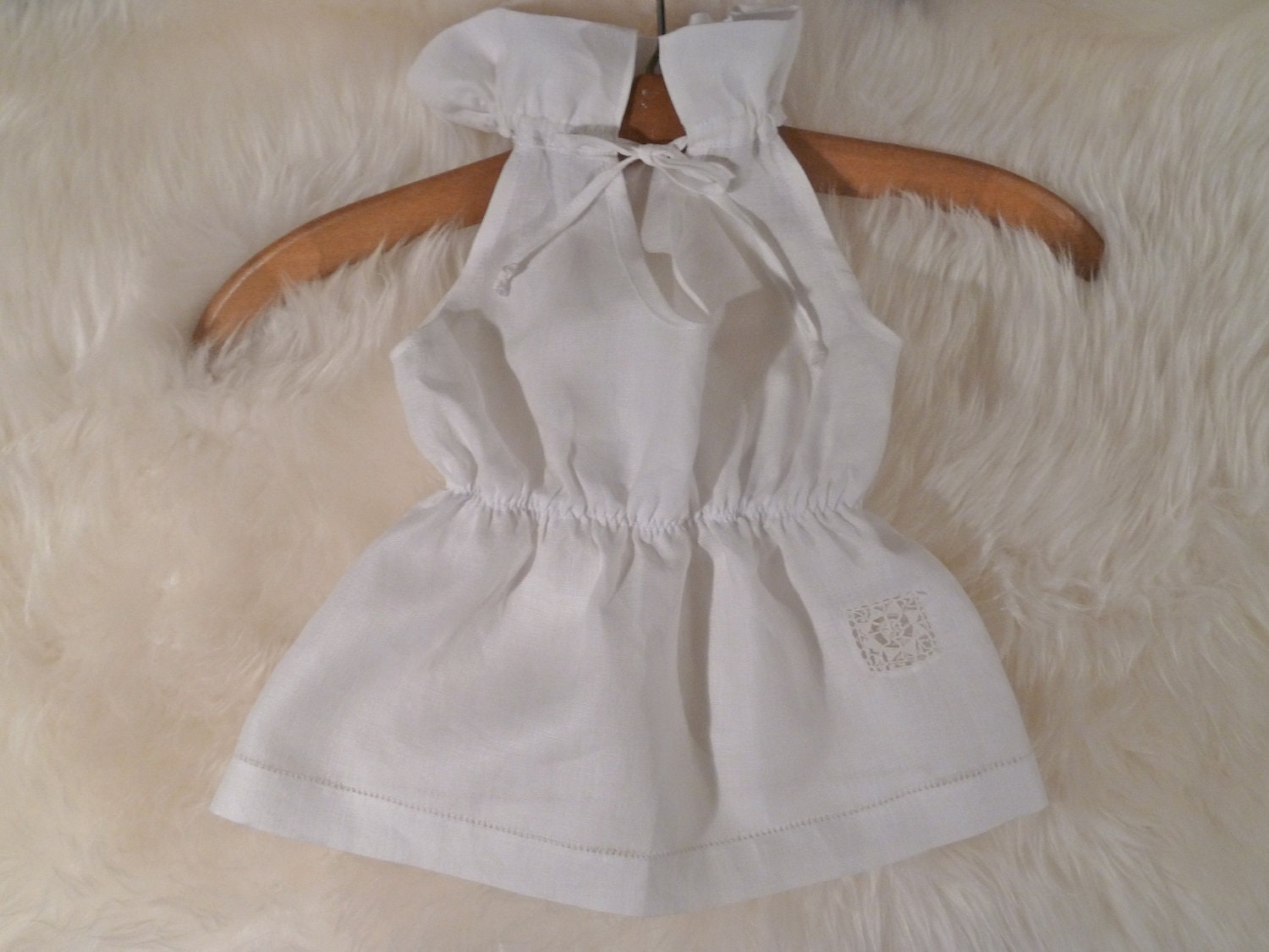 Natural Linen Parisian Blouse