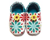 Bright Flowers Baby Girl Shoes