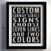 Austin, Texas Subway Scroll Art Print