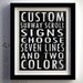 Gainesville Florida Subway Scroll Art Print