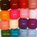 Thread colors available