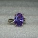 Amethyst ring February birthstone