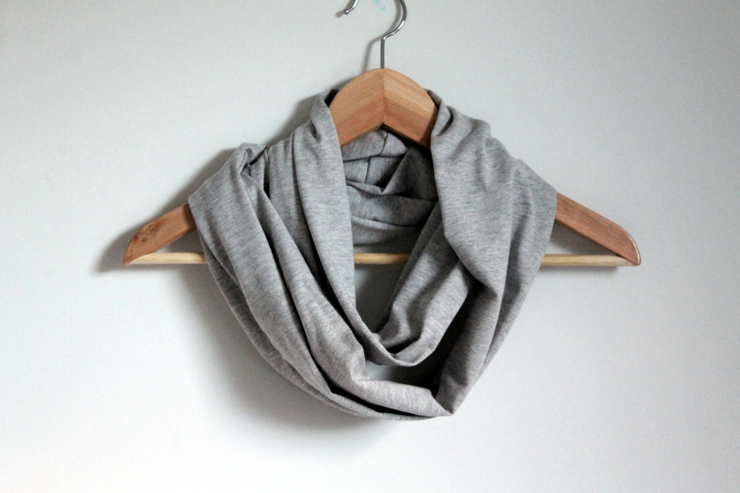 Infinity scarf, grey infinity scarf, circle scarf, loop scarf