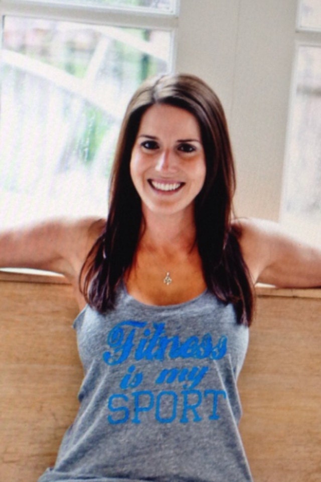 Fitness is my Sport-Racer Back Tank