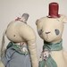 Stuffed With Love Buddy Bears - Soft Toy - Stuffed Animals - Artist Bear - Christmas History