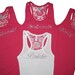 8 Rhinestone Bridesmaid Tank Top Shirts. Bride Tank Top Shirt. Lace Tank Top. Bridesmaid. Maid of Honor. Matron of Honor. Wedding Clothes.