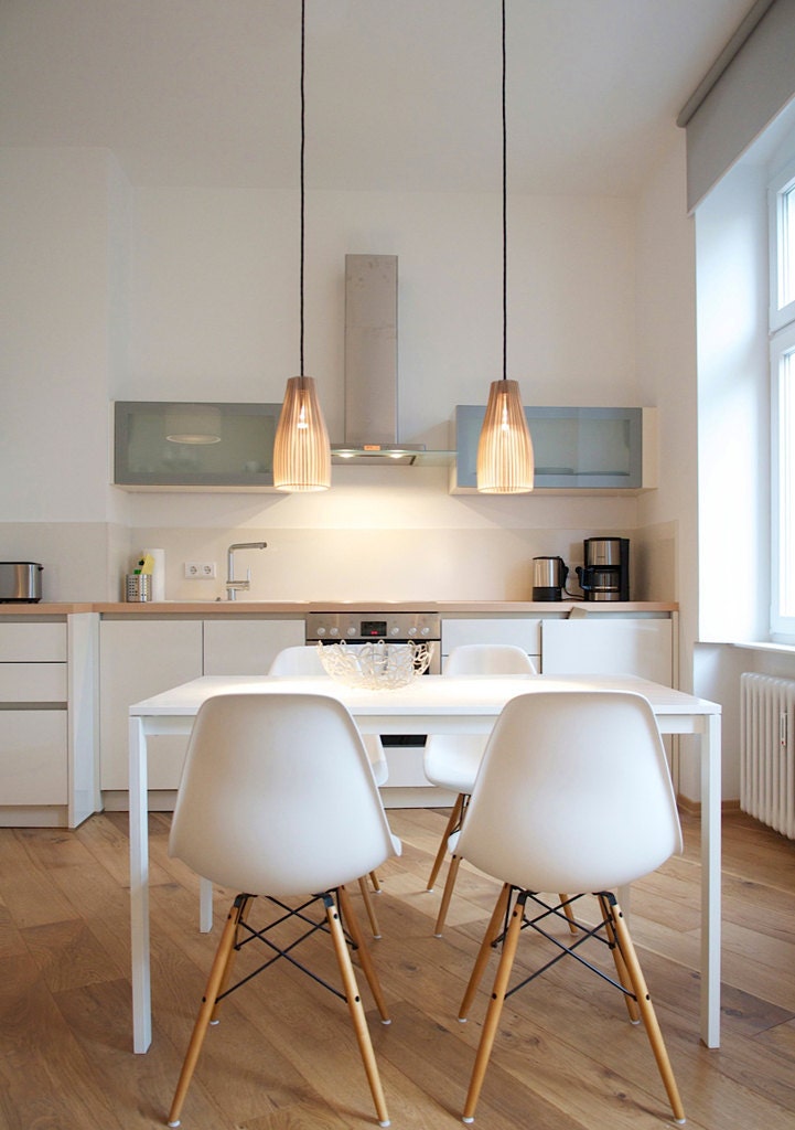 Ena - wooden hanging lamp