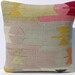 MODERN Bohemian Home Decor,Handwoven Turkish Kilim Pillow Cover 16" X 16",Decorative Kilim Pillow,Vintage Kilim Pillow,Throw Pillow