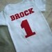 Personalized Baseball Onesie/Shirt