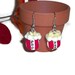 Popcorn Earrings, Polymer Clay Charms, Popcorn jewelry, Popcorn accessories, Food Miniatures, Polymer Clay, Easter gift ideas, fake food