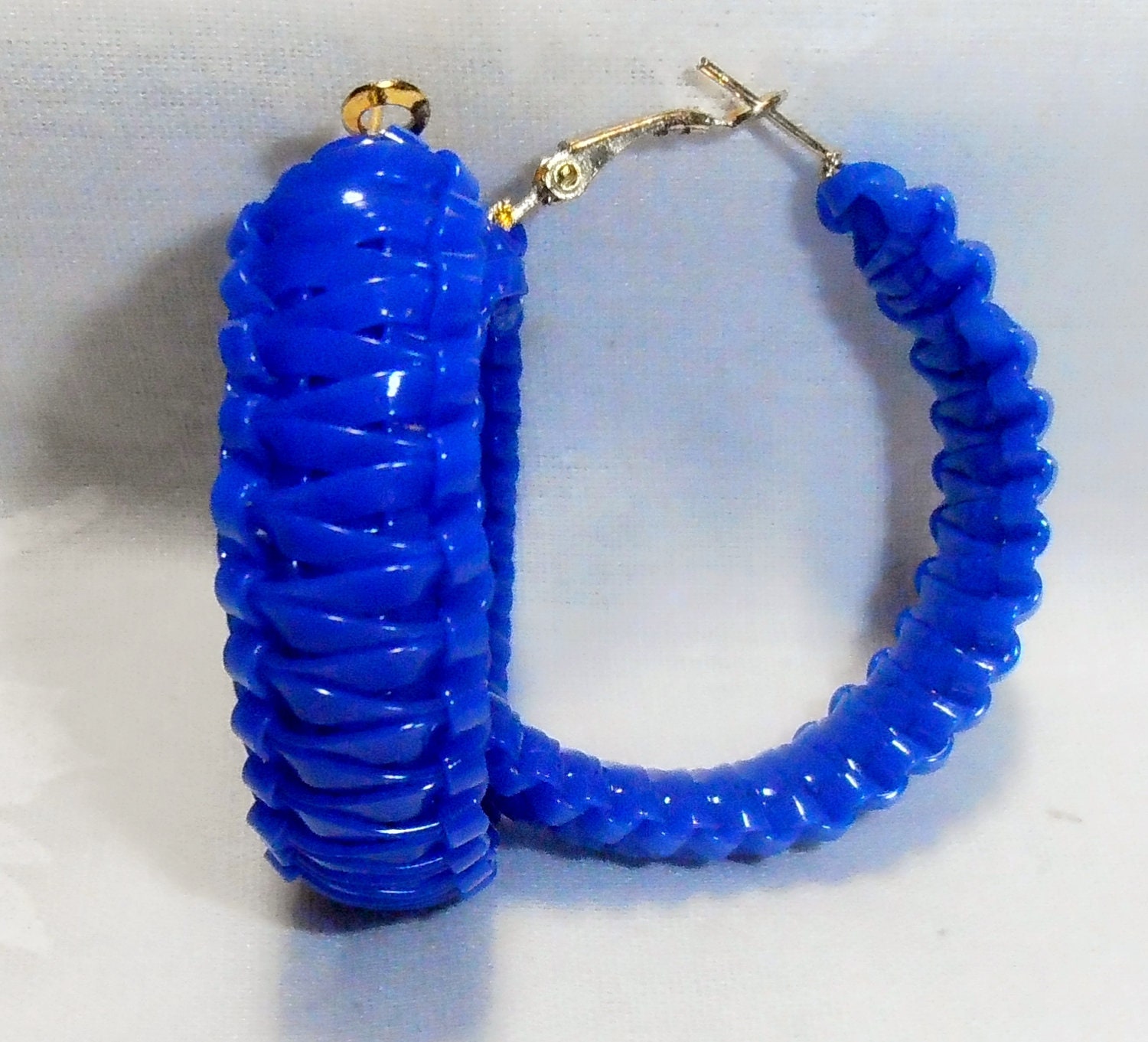 KING COBRA BLUEBERRY Hoop Earrings