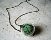 Moss Orb Necklace