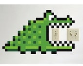 Alligator  Wall Decal Puxxle - The Pixel Puzzle