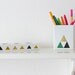 Triangles pencil holder