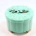 Vintage Menda Co Talcum Powder Puff Holder
