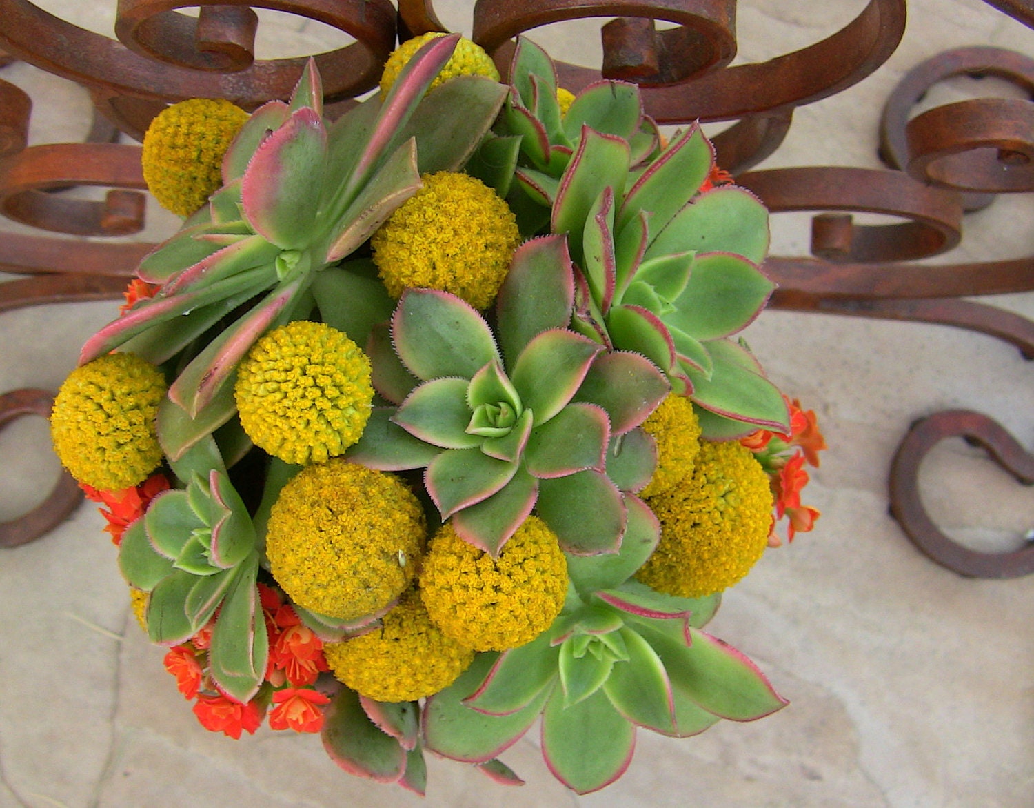Wedding succulent bouquet, Succulent bridal bouquet, Bridal bouquet