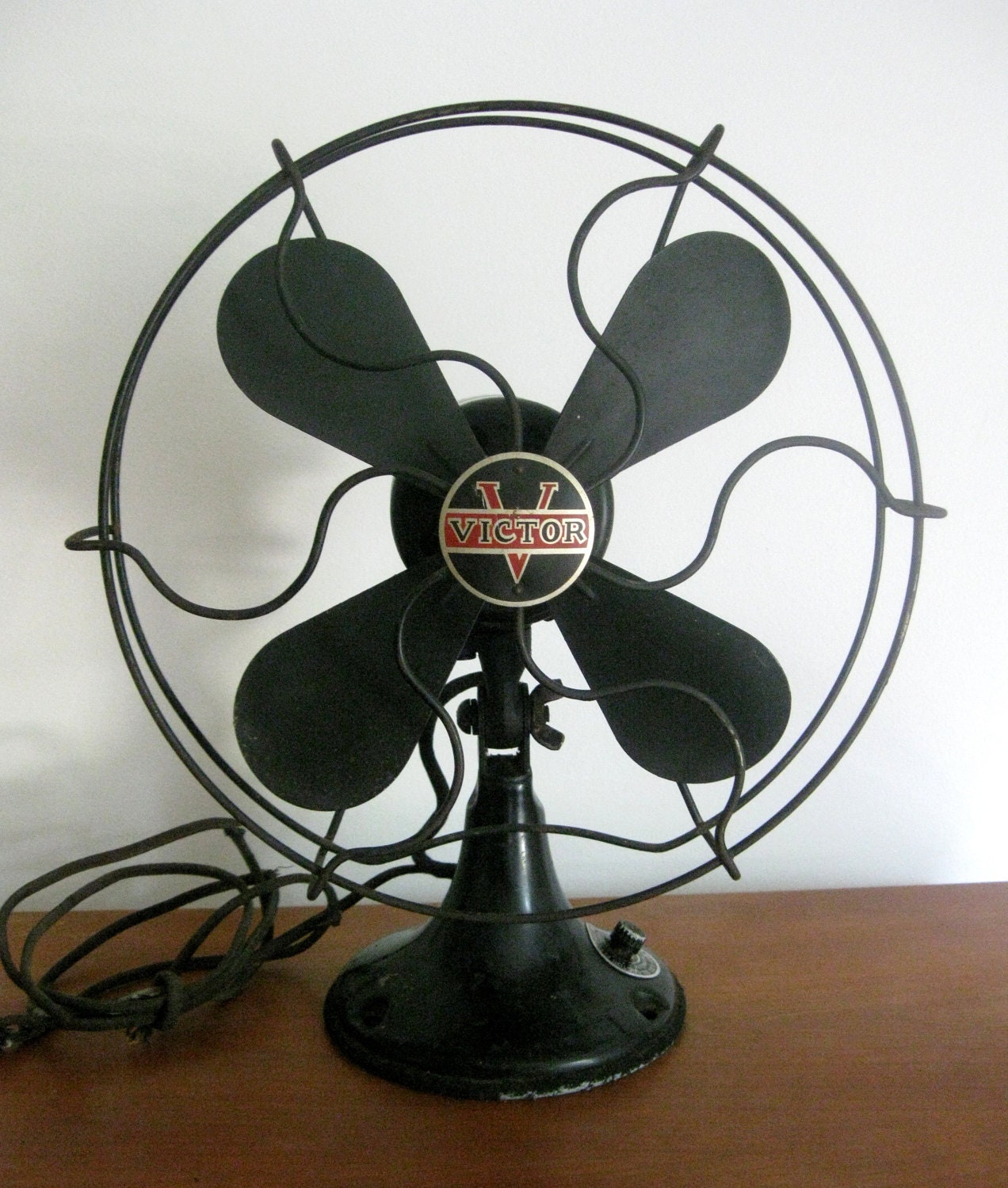 vintage desk fan