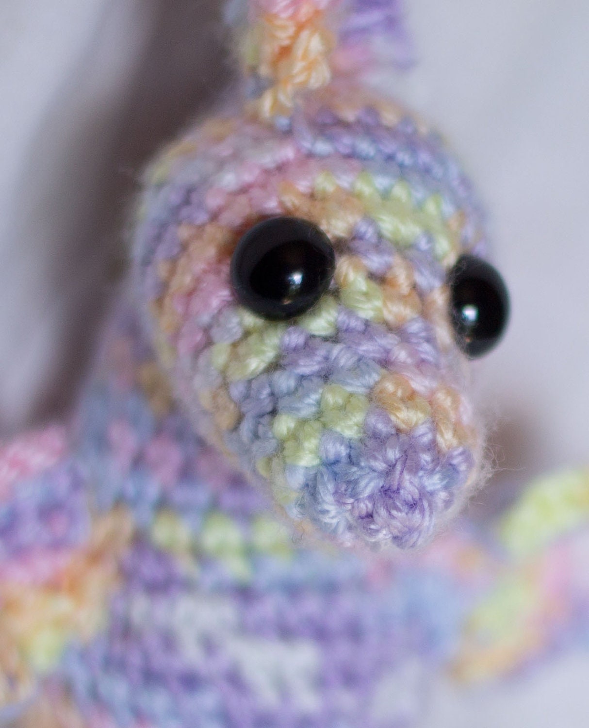 The Graceful Seahorse (Crocheted Stuffed Animal Toy)