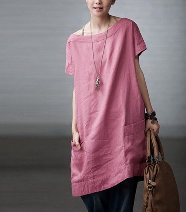 Totally Free Casual Linen Dress