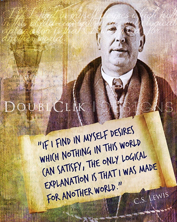 16x20 C.S. Lewis Poster