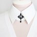 White Detachable Collar Choker Snow White Collar Luxury Black Goth Chandelier and Crystal Pendant Steampunk Hipster Shirt Collar Gothic