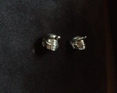 Halo Master Chief Mark VI Helmet Pewter Earrings