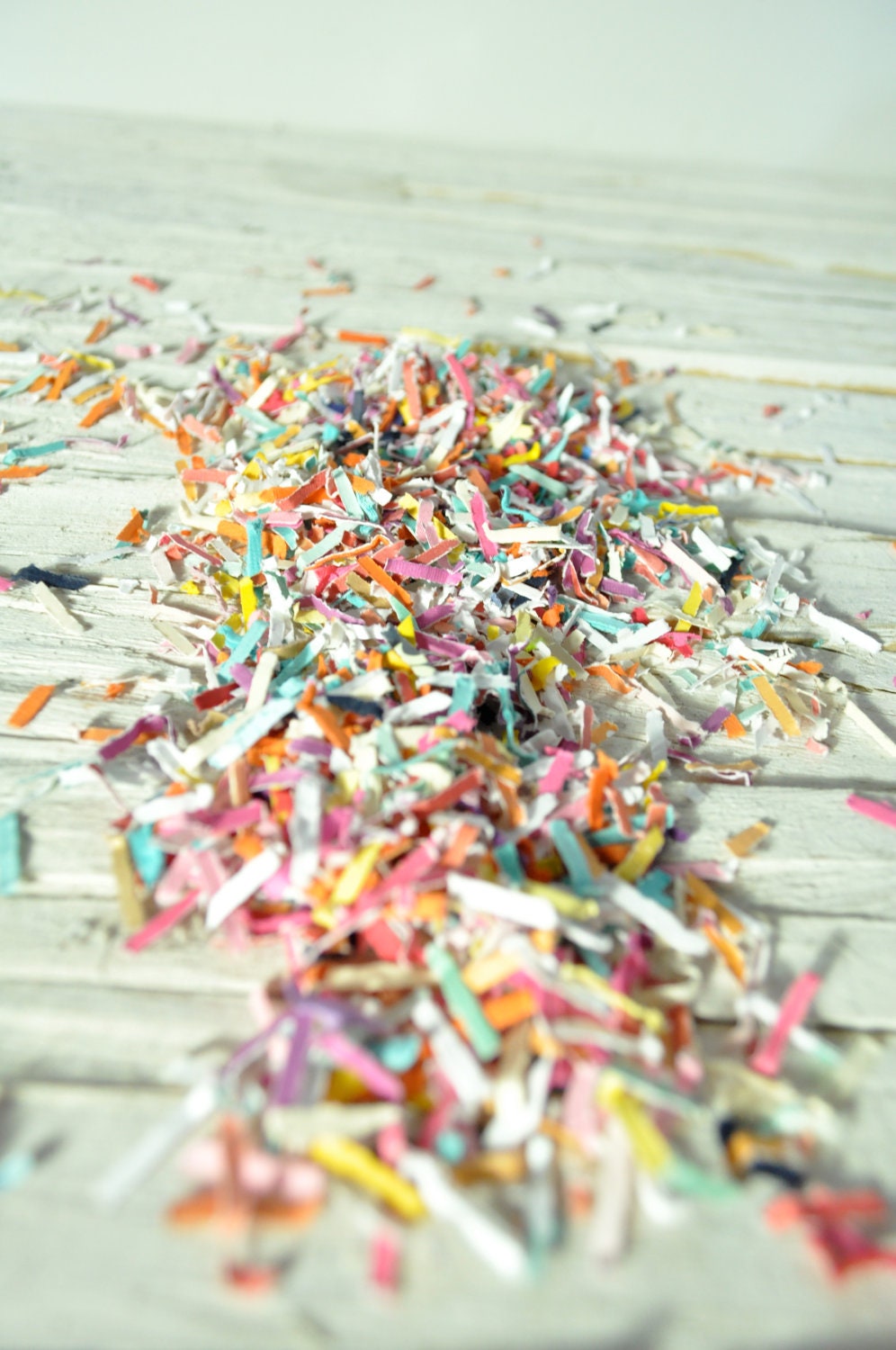Rainbow confetti- paper confetti- wedding confetti- paper scraps
