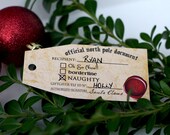 Holiday Gift Tags - SANTA REPORT CARD Printable Il_170x135