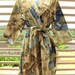 Kimono getting ready robe crossover style - bridesmaids gift, bridal shower party, party favors, wedding photo prop