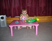 Kids Table, Kids Floor Table, Kids Coffee Table, Wood Table. Play table, Girls Play Table, Boys Play Table,