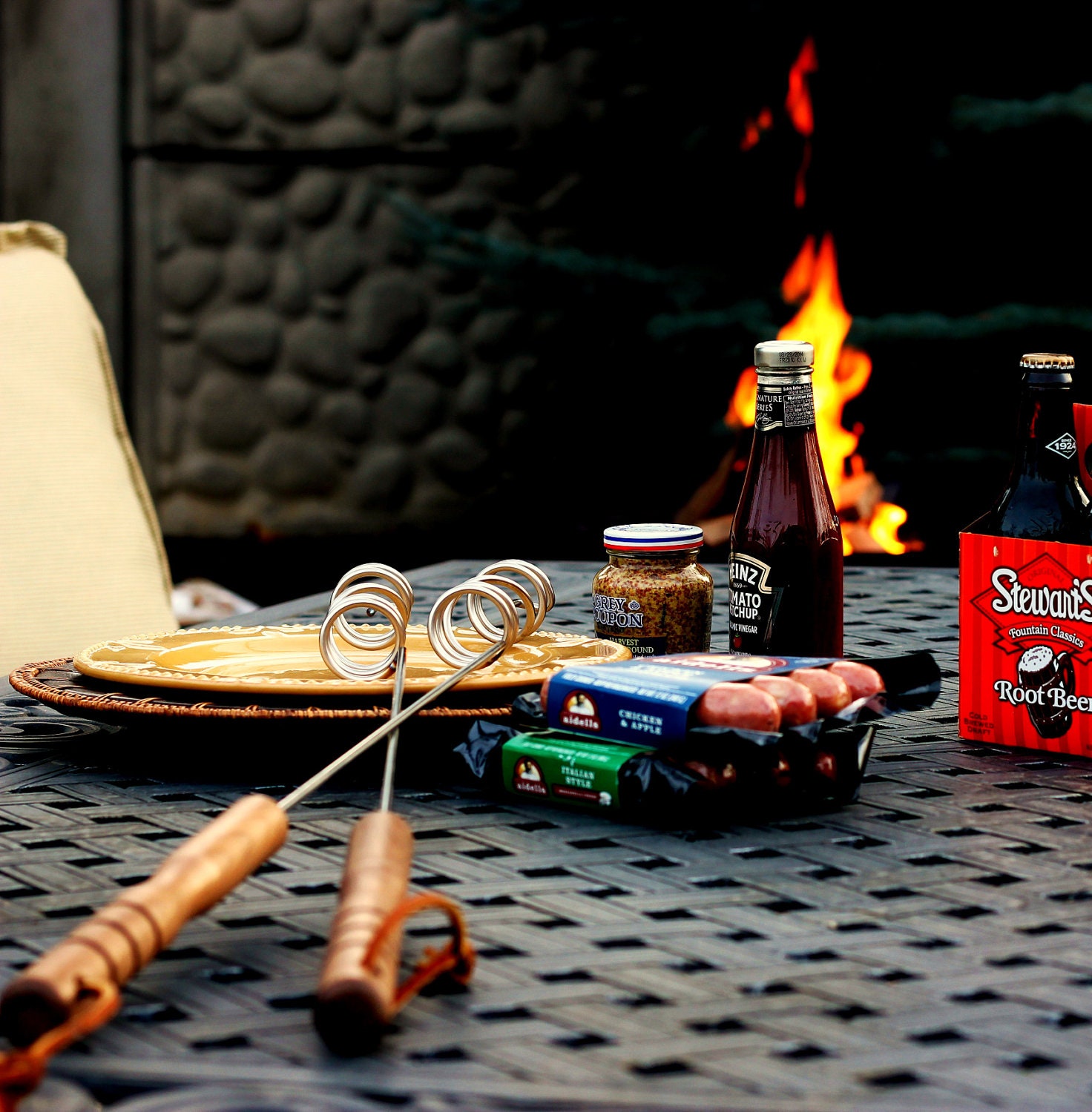 STAINLESS STEEL Hot Dog Roasters