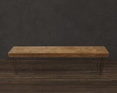 3' Solid Reclaimed Wood Beam Bench