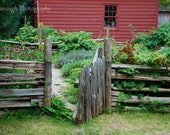 Wooden Gate Photograph - Normal or Retro