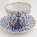 VINTAGE Russian Porcelain Coffee or Tea Cup and Saucer, USSR Porcelain