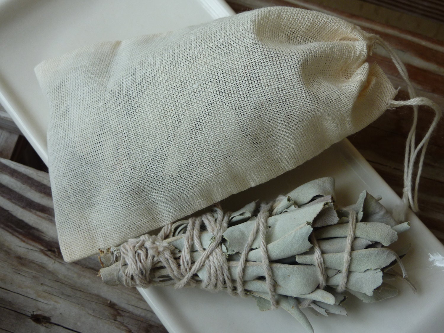 White California Sage Small Smudge Stick OR Loose Leaves .4oz