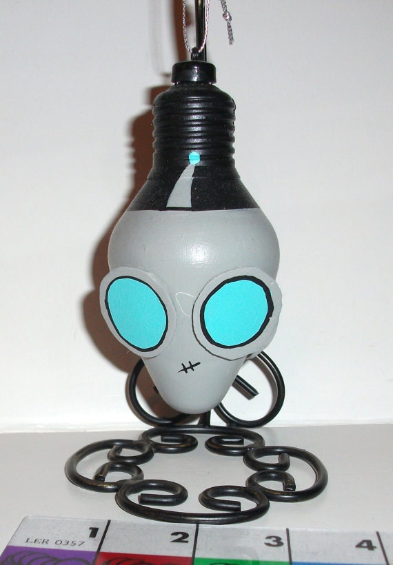 Gir...Invader Zim Christmas Tree Ornament...Hand Crafted Fan Art