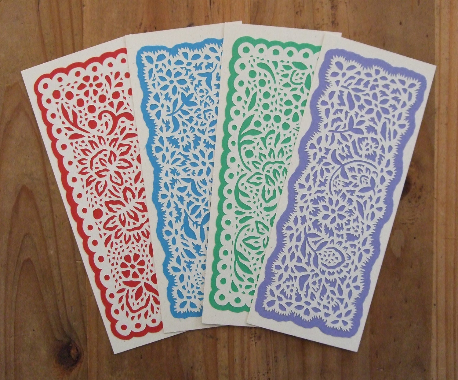 Bookmark: x1 paper cut bookmark