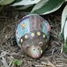 Garden Ornament Brown Mole, Birds and Flowers