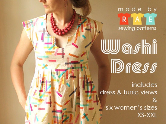 Washi Dress Print Pattern