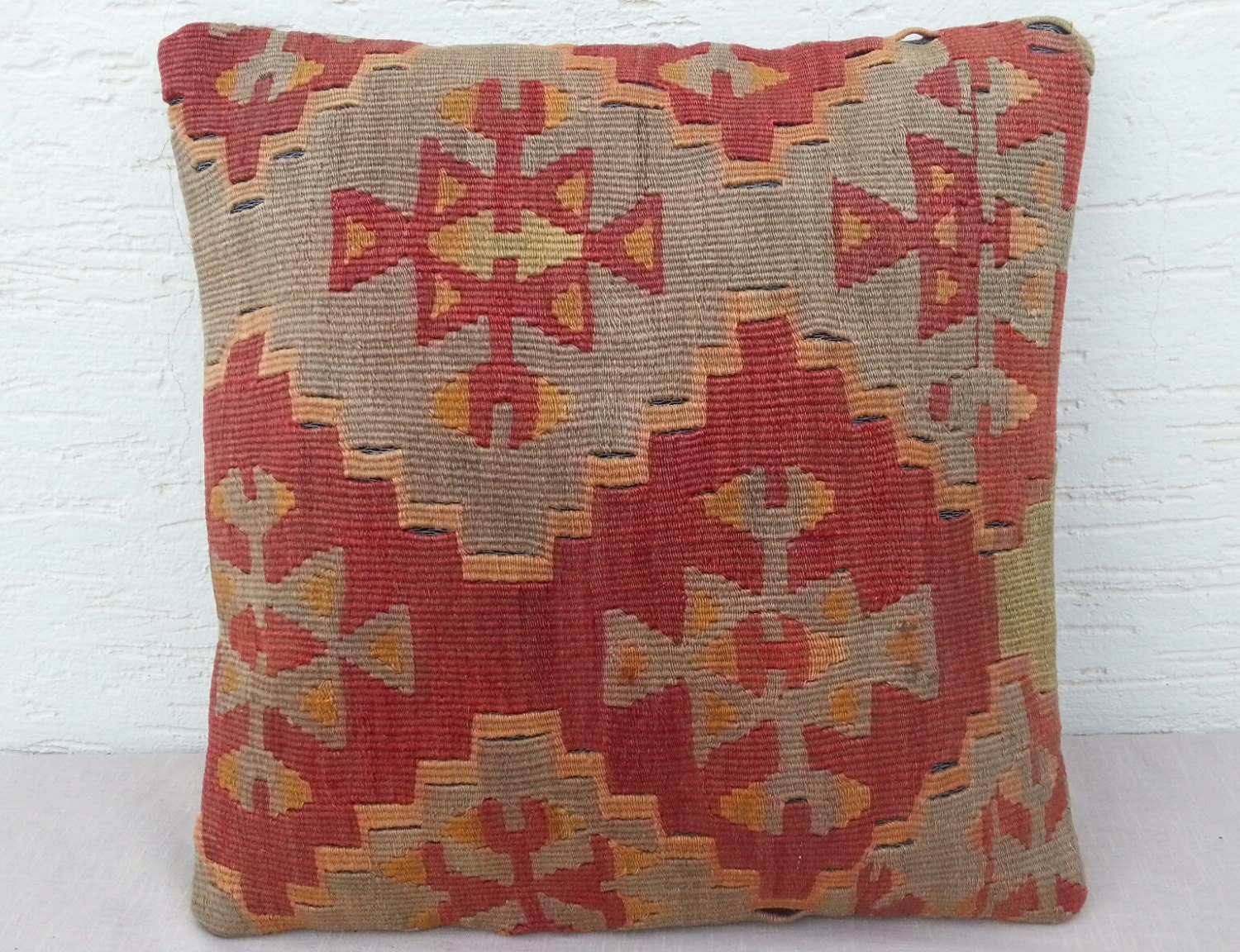 5 DAYS DELIVERY/Vintage Home Decor Hand Made Outdoor Indoor  Turkish Kilim Pillow Cover, Decorative Bohemian Cushion Covers, Tribal Pillows.