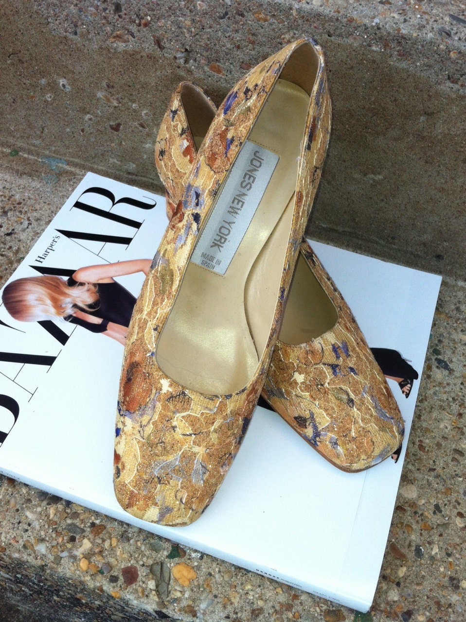 Beautiful Brocade Shoes