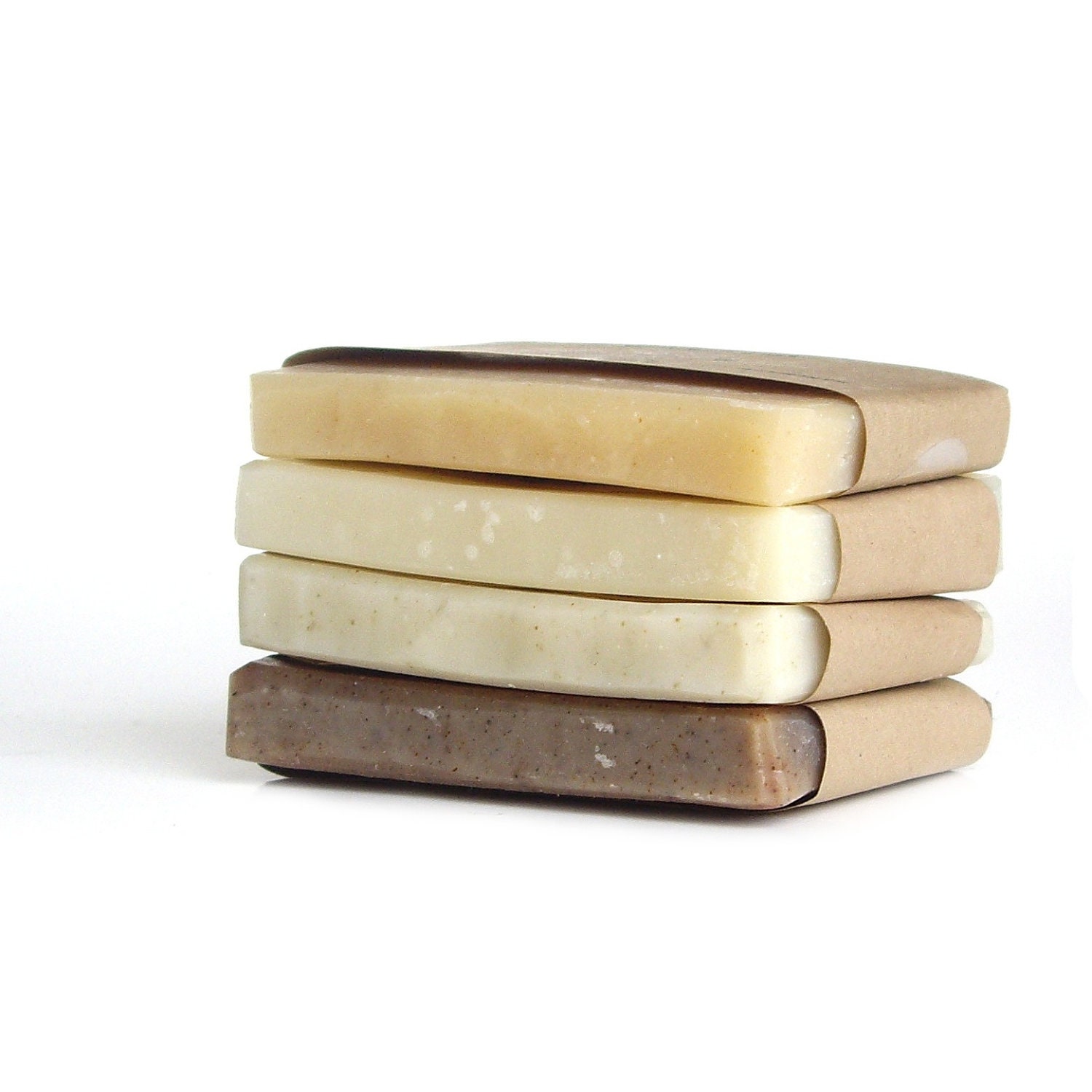 Soap Sampler - Vegan Soap, Unscented Soap, All Natural Soap, Handmade Soap, Soap ends