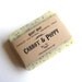 Soap Carrot and Poppy - Exfoliating soap, Scrub Soap, Vegan soap, Unscented soap