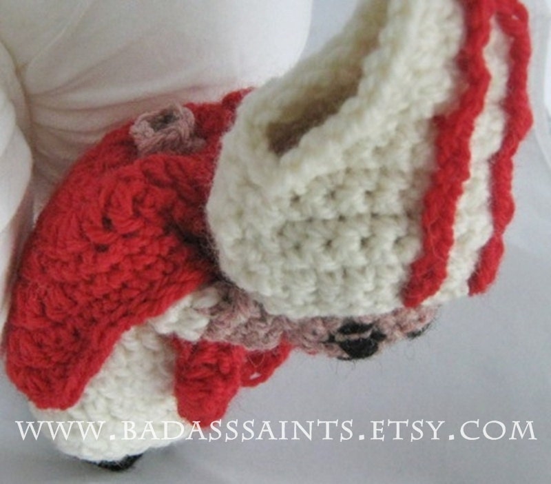 St. Denis Amigurumi Crochet Art Doll