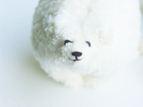White Polar Bear Plush Toy, Stuffed toy Bear