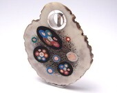 MILFLORES XIV Handmade PENDANT Cables Deer Horn Silver