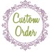 CUSTOM LISTING for Katherine