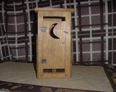 Rustic Outhouse Magazine Holder