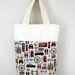 London Olympics reversible tote bag