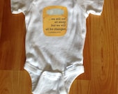 We will all be changed baby onesie, funny, scripture, bible, Christian, love, pregnant, gift, new mom, newborn